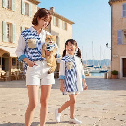 [Pre-order] MOMOJI Saint Tropez Shirt | Hooman (Adult/Kids)