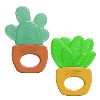 Dr. Brown's AquaCool Water-Filled Teether 2pc - Houseplants