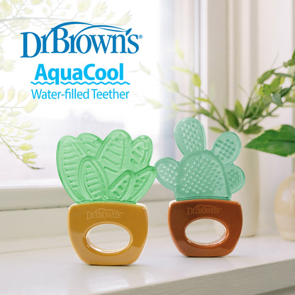 Dr. Brown's AquaCool Water-Filled Teether 2pc - Houseplants