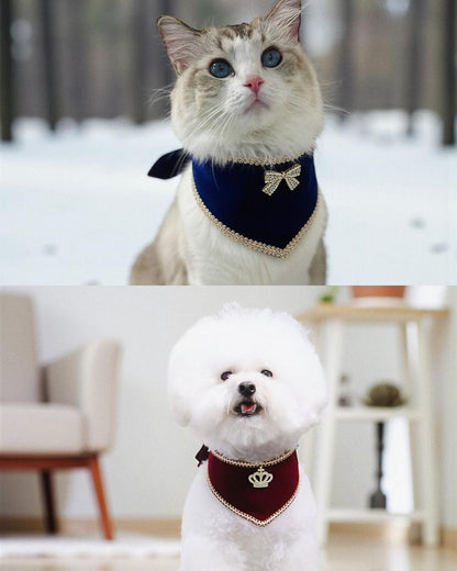 [Pre-order] MOMOJI Starry Night Lux | Pet Christmas Neckwear