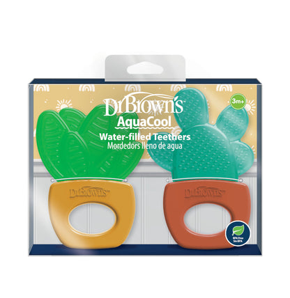 Dr. Brown's AquaCool Water-Filled Teether 2pc - Houseplants