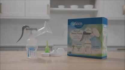 Dr. Brown's Manual Breast Pump with SoftShape™ Silicone Shield