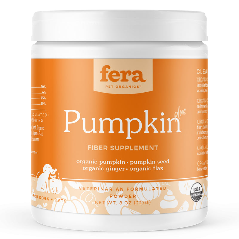 USDA Organic Pumpkin Plus Fiber Support Powder 227g